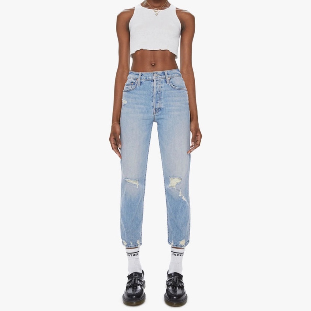 ✨ MOTHER Superior The Tomcat Confession Crop Jeans